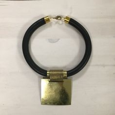 Bold Gold Metal Jewelry, Chic Handmade Choker As Gift, Chic Handmade Choker For Gift, Chic Brass Jewelry For Gifts, Luxury Adjustable Metal Necklace, Adjustable Luxury Metal Necklace, Bold Necklace For Gifts, Bold Necklace For Gift, Bold Adjustable Gold Jewelry