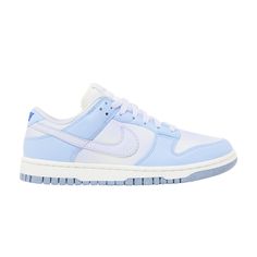 Find NIKE Wmns Dunk Low ' Airbrush on Editorialist. Wmns Dunk Low 'Blue Airbrush' Women Nike Dunks, Blue Dunks, Blue Nikes, Wmns Dunk Low, Preppy Shoes, Colorful Shoes, Cute Nikes, Swag Shoes