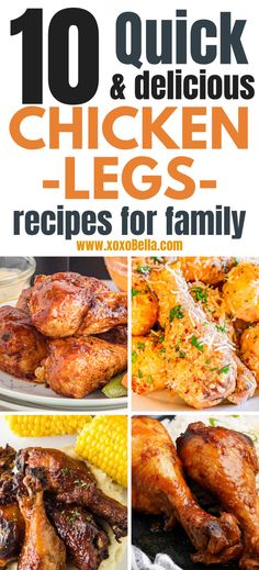 Recipes using chicken legs Recipes Using Chicken Legs Dinners, Skillet Chicken Legs Recipes, Recipes For Chicken Legs Easy, Quick Chicken Leg Recipes, Chicken Leg Ideas, Boneless Chicken Leg Recipes, Recipes With Chicken Legs Dinners, Chicken Leg Marinade, Air Fryer Chicken Legs Recipes