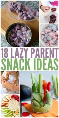 18 Lazy Snack Ideas Every Parent Needs to Know Toddler Snacks, Healthy Snacks For Kids, Lunch Snacks, Quick Snacks, Toddler Meals, Kids Snacks, Kids Lunch, Snack Ideas, Snack Time