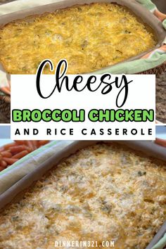 cheesy broccoli chicken and rice casserole recipe