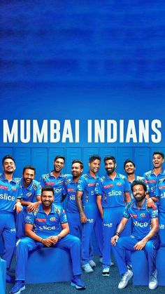 the mumbai indians pose for a team photo