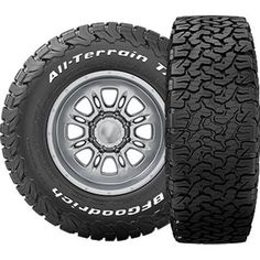 two tires and one tire with the word, all terrain on it's side