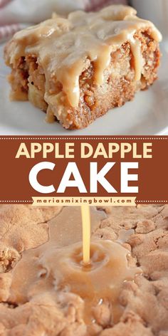 Learn how to make Apple Dapple Cake! It's an easy fall recipe for any day of the week. Packed with cinnamon sugar and a buttery crumb topping, this moist apple cake is a simple fall dessert you'll surely love! Apple Crumb Cake Recipe, Apple Dapple Cake, Apple Dapple, Apple Cake Recipe Easy, Moist Apple Cake, Apple Crumb Cakes, Apple Desserts Easy, Fluffy Cake