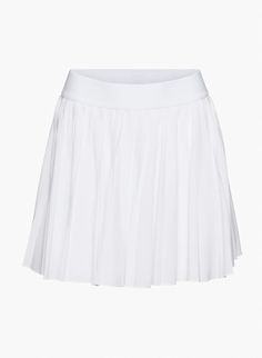 TENNIS SKIRT - High-waisted tennis skirt White Pleated Mini Skirt, Aritzia Skirt, Film Dance, White Tennis Skirt, Fashion Student, Pleated Tennis Skirt