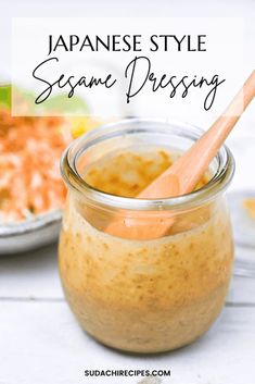 Creamy Sesame Salad Dressing, Goma Dressing Recipe, Japanese Sesame Sauce, Creamy Sesame Dressing, Goma Sauce Recipe, Goma Sauce, Japanese Sesame Salad Dressing, Japanese Salad Dressing Recipe, Bestie Recipes