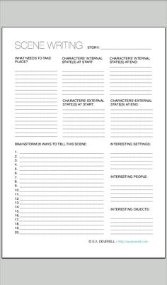 the printable score writing worksheet for students to practice their handwriting and spelling skills