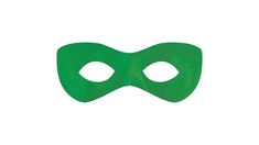 Conceal your identity and show some true spirit with a Green Domino Mask! This green eye mask is made of stiff fabric and covers only the eyes. The black elastic band stretches for a comfortable fit. Wear it for an easy superhero costume or for a unique way to show some love for your team or school. Green Domino Mask product details: 7 1/2in wide x 3in tall. Polysatin. Attached elastic. One size fits most teens and adults. CAUTION: Use with proper adult supervision. Do not use when unobscured vision is needed. WARNING: Not suitable for children under 3 years. Long cord strangulation hazard. Use with adult supervision. | Domino Green Mask | Party City Easy Superhero Costumes, Domino Mask, Hero Mask, Stiff Fabric, Band Stretches, Green Mask, Superhero Costume, Green Eye, Costume Mask