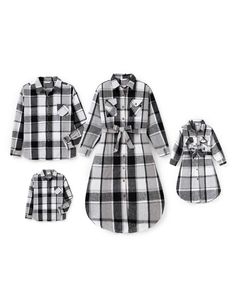 PRICES MAY VARY. Classic plaid design: This Plaid family matching outfits features a classic plaid design and is available in a variety of colors, including green, brown, black and white, to add a stylish and warm feel to autumn and winter. Comfortable fabric: 100% polyester smooth wool fabric, soft and comfortable, providing all-weather comfortable wearing experience, suitable for the whole family in leisure time and special occasions to wear. Exquisite tailoring: Women's and girls' styles are Family Outfits For Pictures, Family Christmas Pictures Outfits, Christmas Pictures Outfits, Plaid Set, Mommy And Me Dresses, Plaid Outfits, Picture Outfits, Plaid Design, Matching Family Outfits