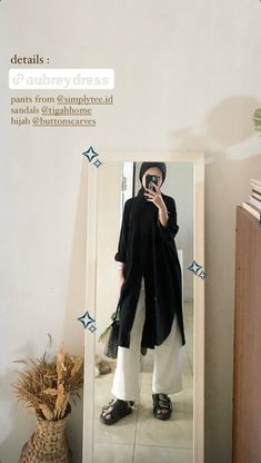 Outfit Kondangan Casual, Ootd Idea, Muslim Outfits Casual, Hijab Style Casual, Ootd Dress, Casual Hijab Outfit, Hijabi Outfits Casual, Muslim Fashion Outfits