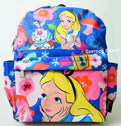 Find many great new & used options and get the best deals for Disney Alice In Worderland 12" Backpack Purse Travel Bag All Print Mini Tote at the best online prices at eBay! Free shipping for many products! Themed Backpack For School, Themed School Backpack, Themed Standard Backpack For School, Themed Multicolor Standard Backpack, Themed Standard Backpack For Daily Use, Baptism Table Decorations, Quinceanera Party Favors, Disney Purse, Wedding Slippers