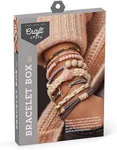 the bracelet box contains several different types of bracelets