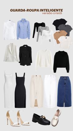 Guarda roupa inteligente cristão #modestia #roupas Minimal Wardrobe, Cool Winter, Indie Fashion, Office Outfits, Look Chic, Aesthetic Outfits, Ootd Fashion, Moda Fashion, Elegant Fashion