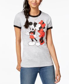 Disney Women, Disney T, Plus Size Designers, Big Clothes, Disney Tshirts, Disney Junior, Plus Size Shopping, Junior Outfits, Mickey Minnie