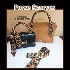 Elevate Your Style with Our Luxury Purse Scarves! Add a touch of sophistication to your look with our elegant collection of cream and brown toned purse scarves. These versatile accessories are the perfect way to enhance your handbag or outfit with effortless style. Featuring stunning patterns in warm hues like brown, gold, blue and cream, these scarves bring a chic, polished finish to any ensemble. Whether you're draping them on your favorite bag, tying them as a neck scarf, or styling them in y Purse Scarf, Brown Purses, Luxury Purses, Scarf Gift, Purse Strap, Timeless Accessories, Purse Accessories, Purse Charms, Neck Scarves