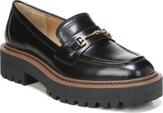 Sam Edelman Laurs Platform Loafer | Nordstrom Sam Edelman Loafers, Loafers Outfit, Chunky Loafers, Leather Loafer Shoes, Black Leather Loafers, Platform Loafers, Fashion People, Lug Sole, Sam Edelman Shoes