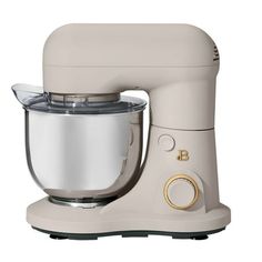 Small but mighty, the 3.5qt Stand Mixer with Tilt-Head by Drew Barrymore brings all the performance of a traditional stand mixer but in a lightweight, compact design. The Stand Mixer can mix up to 5 dozen cookies and features the same powerful 300-watt mixing system as our 5.3qt mixer. It has 12 optimal speed settingsfrom stir to fast beatingto help you tackle all your recipe needs. For even more convenience, this stand mixer includes a tilt-head design so you can effortlessly add ingredients wh Beautiful Kitchenware, Electric Hand Mixer, Balloon Whisk, Stainless Steel Mixing Bowls, Gadgets Kitchen Cooking, Fondue Set, Food Stands, Hand Mixer, Electric Mixer