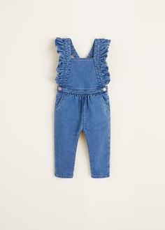 Toddler Designer Clothes, Chic Kids, Kids Frocks Design, Kids Dress Wear, Baby Jeans, Jumpsuit For Kids, Rompers For Kids, Kids Denim