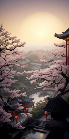 Whatsapp Wallpapers Hd, Japanese Wallpaper Iphone, Look Wallpaper, Asian Landscape, Wallpaper Estetika, Iphone Wallpaper Aesthetic, Japanese Art Prints, Wallpaper Iphone Wallpaper