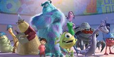 an animated movie with monsters and other characters in front of a sign that reads, episode 19