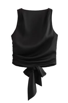 Goodnight Macaroon 'Whitney' Satin Sleeveless Backless Vest Top (2 Colors) Sleeveless Silk Satin Backless Measurements: S - Chest 88cm, Length 42cm M - Chest 92cm, Length 43cm L - Chest 98cm, Length 44.5cm Machine cold and gentle cycle or hand wash cold Lay flat to dry / do not tumble dry Iron on a low heat setting If you are unsure or need assistance selecting the proper size or color, please contact our Customer Services team and they'll be more than happy to help. Backless Tank Top, Top Clothes, Lace Up Top, Summer Streetwear, High Neck Tank Top, Altering Clothes, Corset Lace, Cropped Vest, High Neck Tank