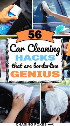 car cleaning hacks that are borderline genius