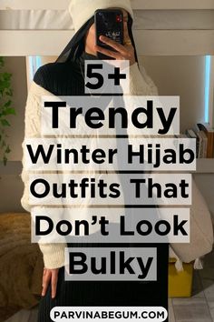 winter hijab outfits Nail It