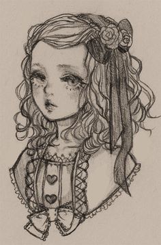 Victorian Anime, Doll Drawing, Digital Portrait Art, Cute Animal Drawings Kawaii, Princess Art, Realistic Art