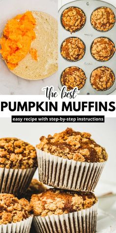 the best pumpkin muffins recipe with step by step instructions