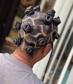 Natural Hair 2023, Bantu Knots Tutorial, Bantu Knot Styles, Hairstyles For Natural Hair, Bantu Knot Hairstyles, Cornrow Braid Styles, Short Box Braids Hairstyles, Protective Hairstyles For Natural Hair, Hair Knot