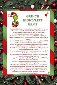 a christmas letter to the grinch