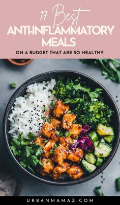 17 Best Anti-Inflammatory Meals on a Budget That Are Worth Trying Antioxidant Meals Healthy Recipes, Meal For Sensitive Stomach, Meals For Inflammation, Nutrient Rich Dinner Recipes, Best Anti Inflammation Recipes, Antiinflammatory Freezer Meals, Quick Anti Inflammation Dinner Recipes, Anti Inflamitory Meals, Anti Inflammation Casserole