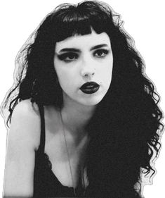 Long Goth Hair, Gothic Hairstyles, Goth Hair, Short Bangs, Black Curly, Romantic Goth, Goth Makeup, Dream Hair, Dark Hair