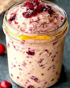 Homemade Cranberry Honey Butter - Elevate your meals with this sweet & tangy spread! Try it on toast or muffins for a delicious treat!
#spread #cranberryhoneybutter #homemade #breakfast