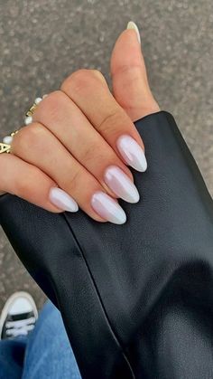 Almond Nails Anc, Wedding Guest Nails Ideas Almond, Work Appropriate Nails, Acrylic Gel Nails, Valentine Nails, Prom 2024, Colorful Nails, Pearl Nails, Long Acrylic