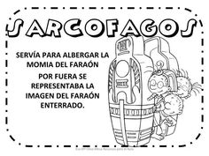 an advertisement for jarcofago's product with cartoon characters on the side