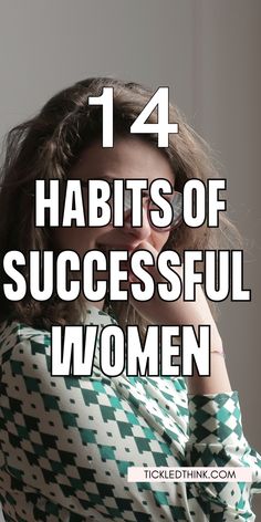 Learn how to be successful by adopting the habits of successful women. Here are the daily habits of a successful woman. Adopt these habits to help you achieve success, boost your confidence and self-esteem and help you be successful! A Successful Woman, Improving Mental Health, Happiness Tips, Successful Woman, Being Successful, Success Habits, About Success, Money Hacks