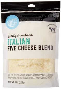 happy belly italian five cheese blend