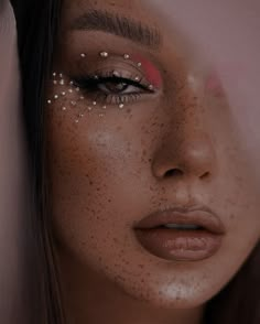 EUPHORIA MAKEUP AND INSPO | RHINESTONE MAKEUP Euphoria Party Makeup, Euphoria Makeup Looks, Makeup Euphoria, Euphoria Party, Gem Makeup, Coachella Makeup, Concert Makeup, Euphoria Makeup, New Year's Makeup