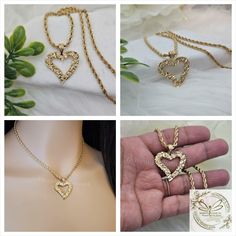 Gold Nugget Necklace, Large Nugget Heart, 3mm Rope Chain, Gold Nugget Necklace For Women, 14k Heavy Plated Gold, High Quality Necklace
#GoldNuggetNecklace #GoldNugget #14kNuggetBracelet #14kGoldNugget #NuggetJewelry #14kNuggetNecklace #14kGoldNecklace #GoldNuggetJewelry #ValentinesGift #14kGoldChain Valentine's Day Heart Shaped Jewelry With Figaro Chain, Nugget Jewelry, Rope Chain Gold, Gold Nugget Jewelry, Nugget Bracelet, Oak Forest, Nugget Necklace, Gold Nugget, 14k Gold Necklace