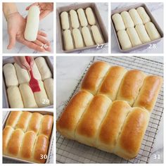 step by step instructions on how to make bread rolls