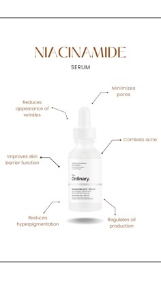 Niacinamide: The multitasking powerhouse for radiant, healthy skin. Product is available on Amazon! ✨ #skincare #skincareessentials #skin #skincareproductsthatwork #products #niacinamide #serum #theordinaryskincare Ordinary Niacinamide, Amazon Skincare, Skin Facts, Niacinamide Serum, Skin Care Guide