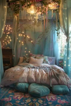 Create Your Dreamy Fairy-Tale Bedroom: Magical Decor Ideas to Inspire Princess Bedroom Ideas, Room Bloxburg, Decorated Bedroom, Zen Room Decor, Princess Ideas, Princess Bedrooms, Men's Bedroom