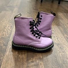 Gorgeous Dr Marteans Lavender Soft Leather Lace Up Boots Size 5 Brand New Leather Lace Up Boots, Dr Martens Shoes, Martens Shoes, Leather Lace, Lace Up Boots, Leather And Lace, Color Purple, Soft Leather, Lavender