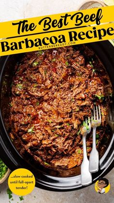 Braised Beef Barbacoa -  #Barbacoa #Beef #Braised Easy Delicious Meals, Comforting Casseroles, Barbacoa Recipe, Barbacoa Beef, Slow Cooked Beef, Braised Beef, Hearty Soups, Delicious Meals, Fresh Salads