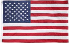 an american flag with white stars on it