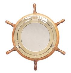 HS 24 Nautical Ship Wheel Porthole Mirror - DRH Nauticals Beach Mirror, Nautical Rope Mirror, Nautical Mirror, Cheap Mirrors, Porthole Mirror, Rope Mirror, Beachfront Decor, Ships Wheel, Porthole Window