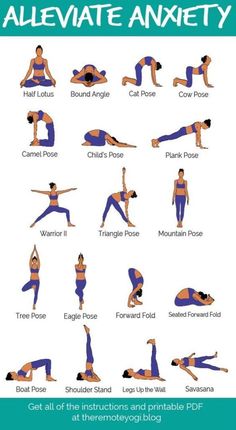 an image of yoga poses and their benefits