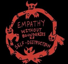 Empathy Without Boundaries, Psy Art, Sweet Nothings, Les Sentiments, Empath, Wall Collage, Red And Black