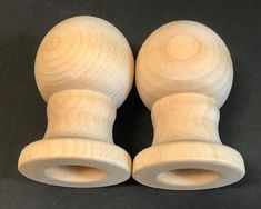 PRICES MAY VARY. Wood flag pole ball top measures 1 7/8" wide, 3" tall and has a 1" hole for inserting a 1" diameter pole. Hole is 1 3/8" deep and is NOT tapered or threaded. Wooden pole finial is smooth natural birch hardwood and is sanded and ready for you to paint, stain or seal for outside use. Quantity discounts are available for large users. These wood finial tops are made for 1" diameter flagpoles.